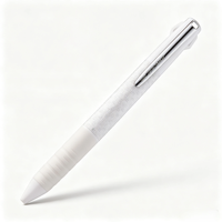Stylo multi-usage compact Uni Jetstream SXE3-JSS-05 3-en-1, encre noire, rouge et bleue, 0,5 mm, stylo à bille rétractable en plastique, unisexe, Japon