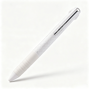 Stylo multi-usage compact Uni Jetstream SXE3-JSS-05 3-en-1, encre noire, rouge et bleue, pointe rétractable 0,5 mm - Product Image 1