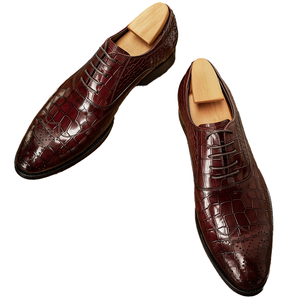 Zapatos Oxford de Vestir Elegantes con Cordones de Cuero Genuino de Alta Gama para Hombre, Oficina, Boda, Tallas Grandes, Primavera, Verano, Invierno 2024 - Product Image 4