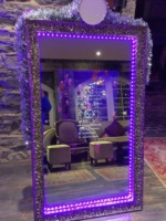 Nouvelle Cabine Photo Miroir Magique Pliante 2026 avec Appareil Photo, Cabine Photo Miroir Pliante pour Mariages et Fêtes