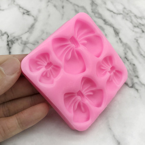 DIY Bow Fondant Silicone Mold Rectangle Cake Decoration Mold For Chocolate Baking - Product Image 4