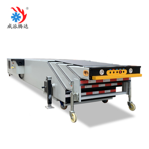 Convoyeur télescopique durable <span class=keywords><strong>à</strong></span> 4 sections, déplié 6m, rétracté 12m, avec pieds de support <span class=keywords><strong>pour</strong></span> le chargement de conteneurs en usine et atelier - Product Image 3