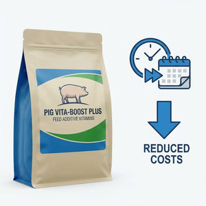 Vitamine haute puissance pour la croissance des porcs, additif alimentaire, oligo-éléments, nutrition porcine, OEM, 1 kg, durée de conservation de 2 ans - Product Image 3