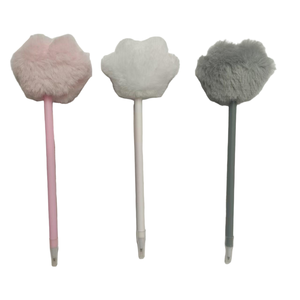 <span class=keywords><strong>2025</strong></span> Mới Dễ Thương Hình Trái Tim Mèo Chân Sang Trọng Bút Bi Bán Buôn Cô Gái 'Văn Phòng Phẩm Thấp Tối Thiểu Đặt Hàng - Product Image 4