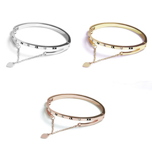 Wholesale Trendy Star Jewelry Gold Plated Fashion for Women's Bracelet Waterproof <b>Charm</b> Alloy Chain <b>Bangle</b> Gift - Product Image 1