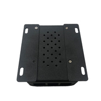 Fabricación de diseño personalizado para procesamiento OEM, extrusión de aluminio eléctrico montado en la pared, Raspberry Pi 4 Generación B + carcasa