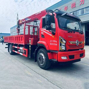 Camion grue Dongfeng 4*2 personnalisé avec grue à flèche droite 10t et grue à flèche articulée - Product Image 3