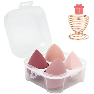 Juego de Esponjas de Maquillaje con Estuche y Soporte, Esponjas Multicolores para Maquillaje Líquido, en Crema y en Polvo - Product Image 3