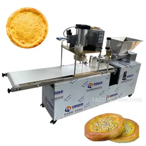 Máquina para hacer tortillas de pizza a precio de fábrica, máquina para hacer pan plano Roti de bajo costo completamente automática para hornear
