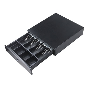 High Quality POS Economic Durable Metal Cash <strong>Box</strong> 330mm 4 <strong>Bill</strong> 4 Coin Tray Electronic Cash Drawer - Product Image 3