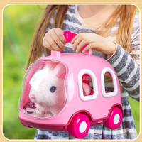 Jouet électronique lapin robot en peluche, lapin qui aboie, saute, secoue les oreilles, jouet en peluche amusant pour enfants, cadeau d'anniversaire