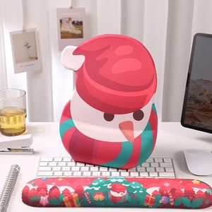 Design <span class=keywords><strong>original</strong></span> joyeux Noël qualité supérieure prix <span class=keywords><strong>pas</strong></span> <span class=keywords><strong>cher</strong></span> tapis <span class=keywords><strong>de</strong></span> souris bonhomme <span class=keywords><strong>de</strong></span> neige avec repose-main - Product Image 6