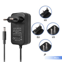 Adaptador Universal AC-DC 15v 2a 30W, Fuente de Alimentación con Entrada AC100-240v y Salida 30w 0.8/1/1.2/2/3A para Tiras LED y Cámaras