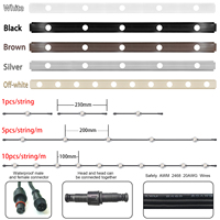 Lumière LED RGBW à points de paysage pour décoration extérieure de Noël, 24V, étanche IP68, intensité variable, garantie 3 ans