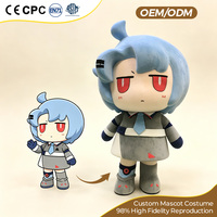 Mascotte personnalisée de haute qualité, dessin animé, cosplay adulte, peluches sur mesure à partir de photo ou de conception