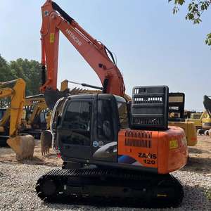 Original Hitachi ZX120 used excavator, 12 ton ZX120 EX120 hydraulic <b>track</b> type small backhoe excavator, high quality, in stock - Product Image 1