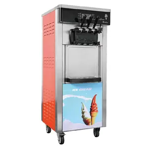 Ice Cream Maker Automatic Commercial Soft Serve Ice Cream Machine For Business Yogurt Icecream Making Machine Sale Price