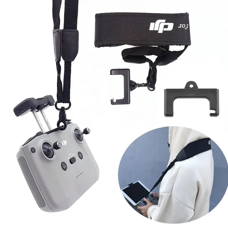 Neck Strap With Bracket Hook For DJI MINI 3 PRO/Mavic 3/Air 2 2S/Mini 2 Remote Control Safety Lanyard Holder Hanging Buckle