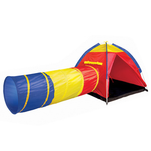 Maison de jeu <span class=keywords><strong>Pop</strong></span>-<span class=keywords><strong>Up</strong></span> intérieure 2 en 1, <span class=keywords><strong>Tunnel</strong></span> de ramper pliable pour enfants, tente, château, maison, jouet, personnalisé - Product Image 1
