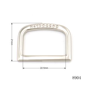 Anneau en <span class=keywords><strong>D</strong></span> en argent personnalisé avec <span class=keywords><strong>texte</strong></span> gravé pour sacs à main de luxe - Product Image 4