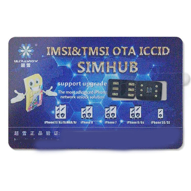 Heicard V3.0 Turbo Unlock Chip Card Sim with Sticker Rsim 19 for Is 17 for iphone 6/7/8 11 12 13 16 PRO MAX for 16 Series U