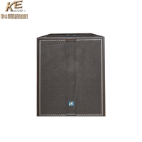 Subwoofer passif portable professionnel de 18 pouces, 4 ohms, 800 W, en contreplaqué de bouleau, respectueux de l'environnement, système sonore pour événements en plein air DJ18