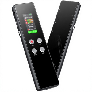 Portable 32GB Digital Voice Recorder Pen Metal <b>Material</b> 0.96" Screen Type-C USB 15-18h Recording WMA Format Students' <b>Study</b> - Product Image 4