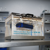 Máquina de Prueba de Vacío de Alto Rendimiento de 20L y 750mbar de Primera Calidad de Fabricante Italiano para Manómetros, con 2 Años de Garantía