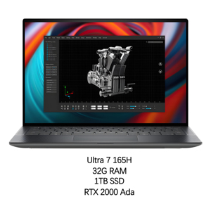 New Dell chính xác 5490 14 "FHD 1920x1200 8GB rtx2000ada 1t SSD máy tính xách tay di động Máy Trạm cho kỹ thuật CAD video - Product Image 1