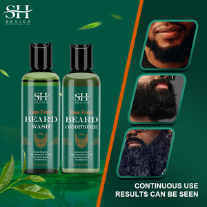 Nhãn Hiệu Riêng 100Ml Cây Trà Râu Rửa Dầu Gội Đầu Và Điều Hòa Nuôi Dưỡng Giữ Ẩm Người Đàn Ông Râu Chăm Sóc Sạch - Product Image 5