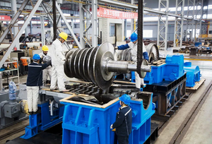 안정적인 전력 역압 증기 터빈 <span class=keywords><strong>20KW</strong></span> 석탄 무소음 발전소 (엔진, 모터, 펌프 및 PLC 원격 제어 포함) - Product Image 5