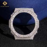 Montre GA2100 sertie de diamants de luxe de haute qualité, vente en gros de bijoux, moissanite VVS1, montre à bulles + lunette pour boîtier BussDown avec certificat Gra