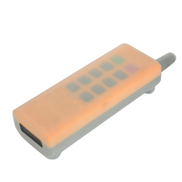 A Customisable Transparent Silicone Button Industrial Wireless Remote Control for Cranes with a Protective Cover