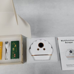 Dispositivo Multifunción para Raspado de Piel con Forma de Concha, Masajeador con Luz Roja y Vibración de Alta Frecuencia para Relajación Muscular Profunda - Product Image 2