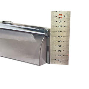 AR ind Deflectores Ain uuards <span class=keywords><strong>puerta</strong></span> lateral indindow viseras prensa <span class=keywords><strong>de</strong></span> aire 2,5mm inyección <span class=keywords><strong>de</strong></span> acero cromado para HYUDain Ain uu2017 2023- - Product Image 4