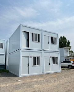 20ft Modern taşınabilir çelik konteyner ev ofis okul otel için prefabrik geçici konut çözümleri 40ft ahşap açık - Product Image 4