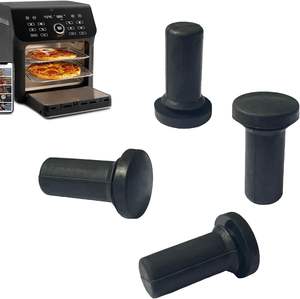 <span class=keywords><strong>COSORI</strong></span> 10L Freidora de aire Horno <span class=keywords><strong>Bandeja</strong></span> Patas protectoras de silicona y cojín de goma desechable Soporte Pies Juego de utensilios para hornear - Product Image 1