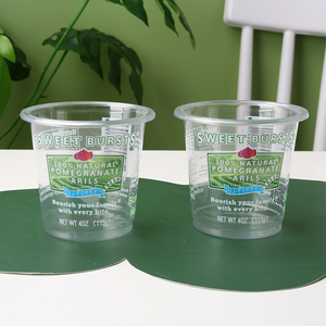 Tasse à Sauce en <span class=keywords><strong>plastique</strong></span> biodégradable de haute qualité emballage alimentaire à emporter tasse à Sauce aux fruits d'impression <span class=keywords><strong>refermable</strong></span> pour animaux de compagnie - Product Image 2