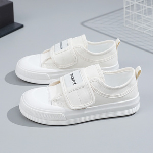 Nouvelles Chaussures Décontractées Coréennes Polyvalentes pour Femme, en Toile, à Semelle Épaisse et Rehaussée, Collection Été 2026 - Product Image 3