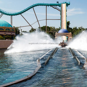 Manège aquatique Thrill Joy Big Splash Flume Ride, montagnes russes aquatiques, manège aquatique sur bois flottant à vendre - Product Image 2