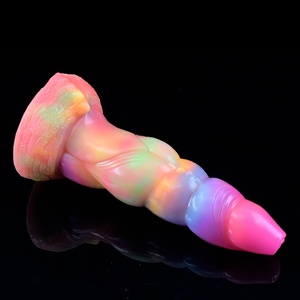 YOCY <b>Dildo</b> YOCY-233 AW13 Multi Color Sexual Fantasy Toys Luminous Pussy Cup Sex Machine for Women - Product Image 5