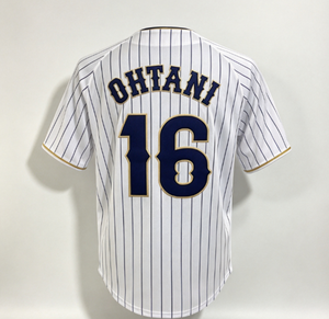 Maillot du World Baseball Classic # 16 Ohtani # 51 Suzuki # 25 Okamoto # Collection d'uniformes cousus pour hommes 7 Witt Jr. - Product Image 2