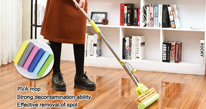Repuesto de Mopa de Esponja PVA Superabsorbente de Alta Calidad, Fácil de Limpiar y de Secado Rápido, Venta al <span class=keywords><strong>por</strong></span> Mayor de Fábrica - Product Image 4