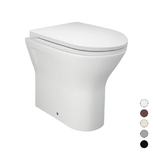 Inodoro Suspendido sin Borde Uni-Drain Mate Cappuccino 58 cm de Largo 36.5 cm de Ancho 43 cm de Altura - Product Image 1