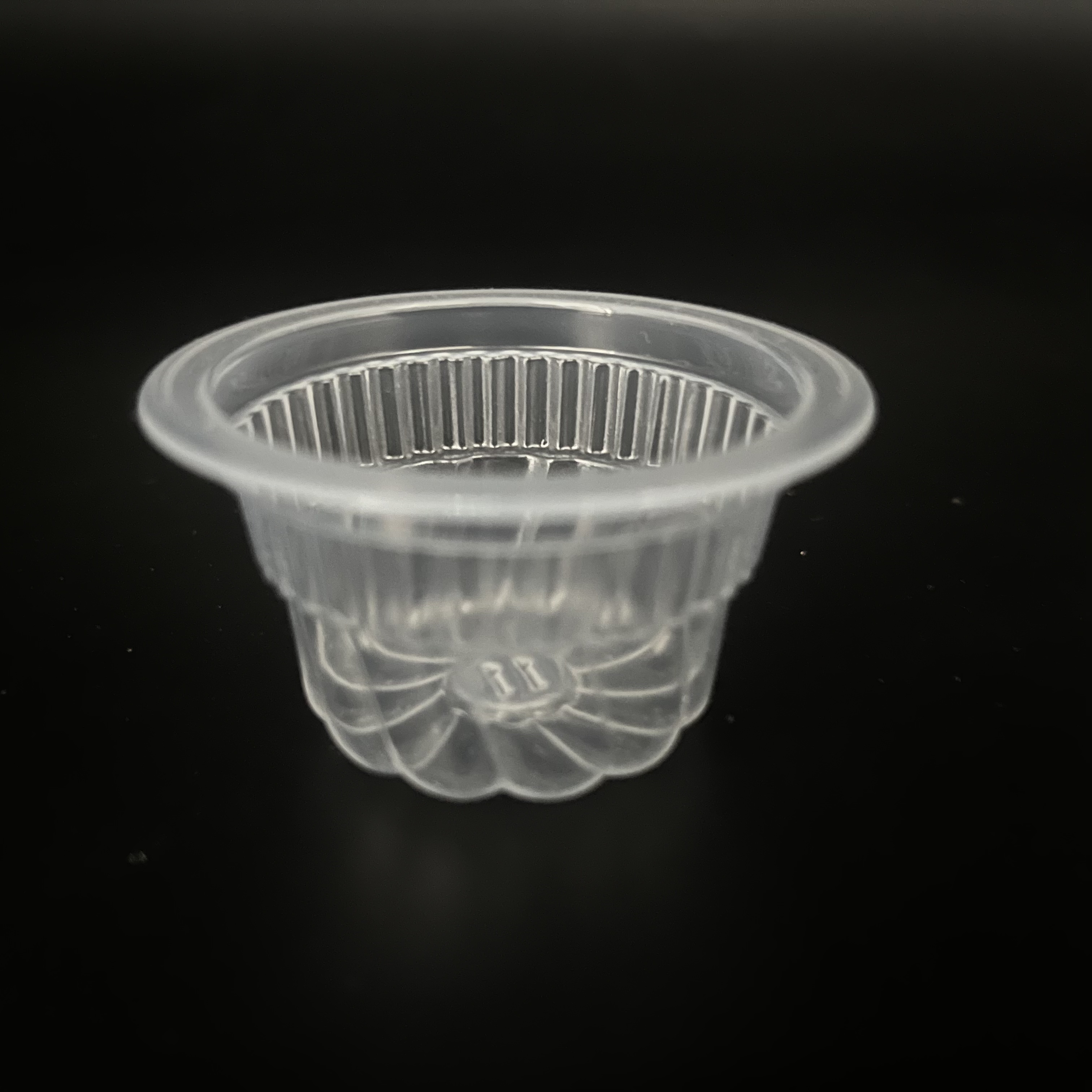 使い捨てクリア42g PPプラスチックジャムカップ 蓋付き