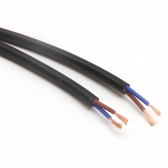 2 Conductor Electrical Wire Stranded PVC Cord Low Voltage Copper Flexible Cable for Automotive Wiring, Lamp Cord, Marine Cable