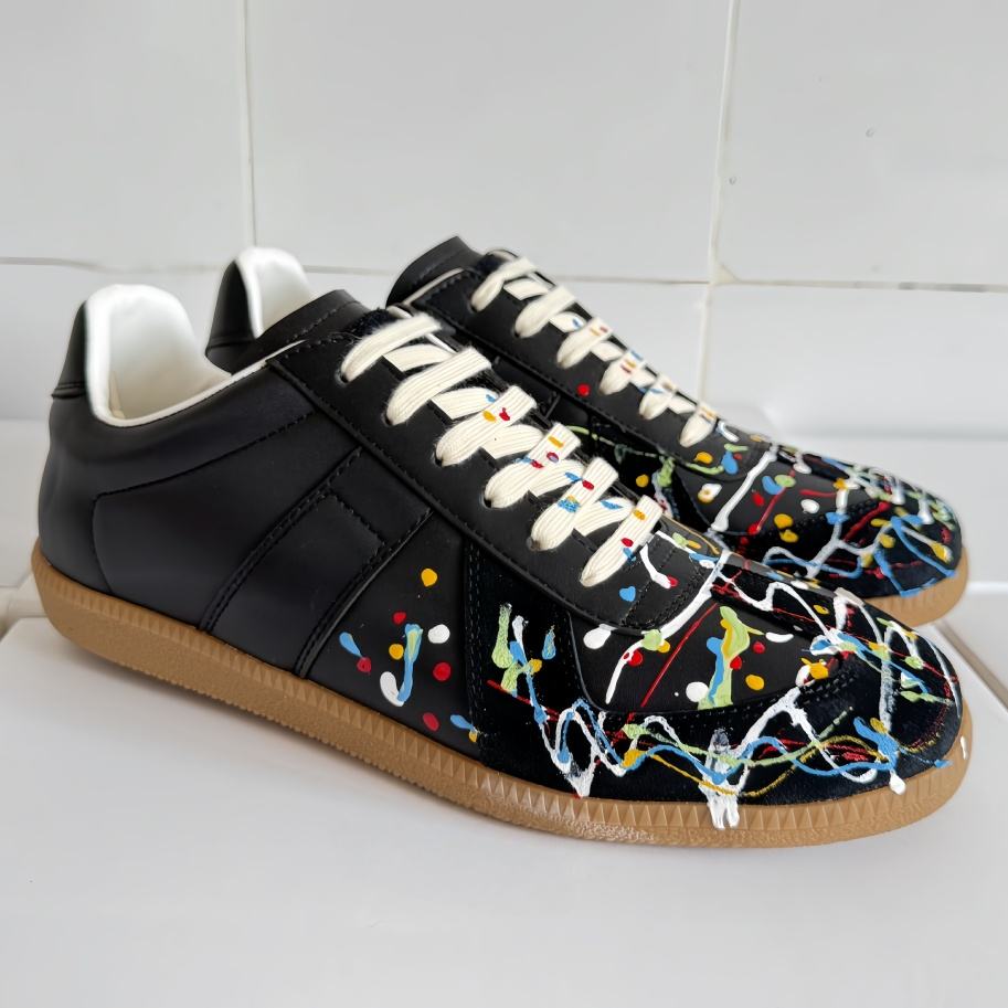 Style d'éclaboussures d'encre noire