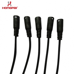 DC 5525 trực tiếp cắm kết nối Cáp cảm biến bền cao su nam nữ dây điện lắp ráp - Product Image 1