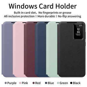 Étui de téléphone intelligent à clapet de luxe de haute qualité JOYPORODO F011 pour Samsung S24 S23 S22 <span class=keywords><strong>S21</strong></span> Ultra avec couverture en cuir à rabat pour carte d'identité - Product Image 5