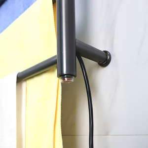 Toallero Eléctrico de Lujo ETL de 4 Barras, Metálico, para Baño, Montado en la Pared, de Acero Inoxidable 304 - Product Image 4